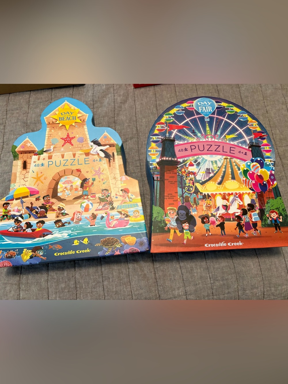 2 Crocodile Creek 48-Piece Puzzles